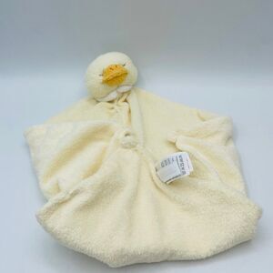 Baby Angel Dear Lovey Security Blanket Yellow Duck Head Soft Blankie
